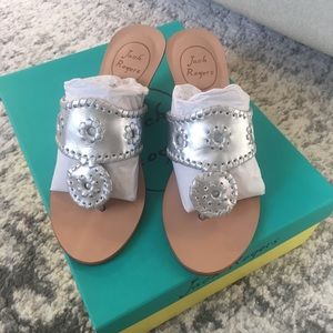 New Jack Rodgers Wedge Sandals Size 6